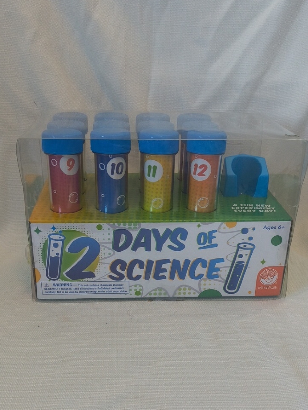 12 Days of Science Kids Toy Set - Blue
